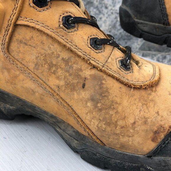 Gravity Defyer Men's Size 11.5 Madik Brown Genuine Leather Lace-Up Work Boots - Picture 15 of 16